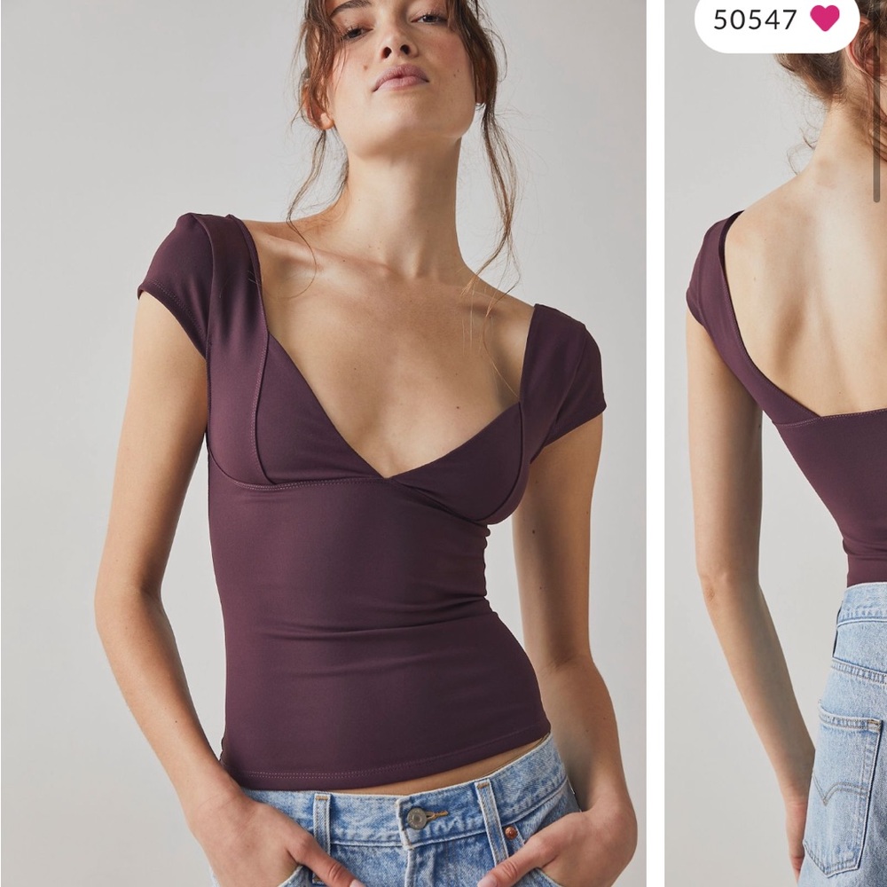 FP DUO CAMI CORSET IN VINTAGE GRAPE